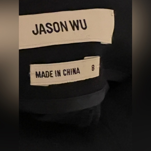 JASON WU Zip-Embellished Twill Straight-Leg Pants - Size 8 - Tall Friendly - Picture 7 of 16